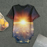 Sunrise Earth Print Men's Bodysuit