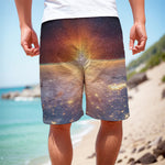 Sunrise Earth Print Men's Cargo Shorts