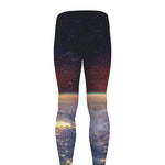 Sunrise Earth Print Men's leggings