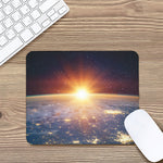 Sunrise Earth Print Mouse Pad