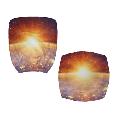 Sunrise Earth Print Office Chair Cover