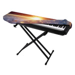 Sunrise Earth Print Piano Keyboard Cover