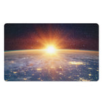 Sunrise Earth Print Polyester Doormat