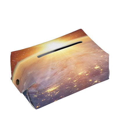 Sunrise Earth Print Rectangle Tissue Box Cover