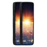 Sunrise Earth Print Refrigerator Handle Covers