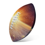 Sunrise Earth Print Rugby Ball