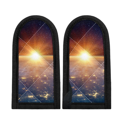 Sunrise Earth Print Skillet Handle Cover