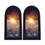 Sunrise Earth Print Skillet Handle Cover