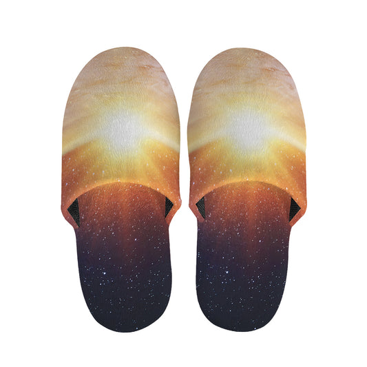 Sunrise Earth Print Slippers