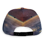 Sunrise Earth Print Snapback Cap