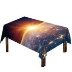 Sunrise Earth Print Tablecloth