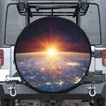 Sunrise Earth Print Tire Cover