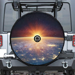 Sunrise Earth Print Tire Cover With Camera Hole