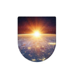 Sunrise Earth Print Toilet Lid Cover