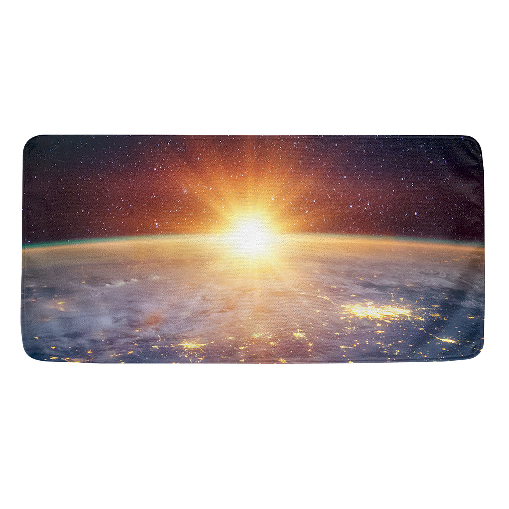 Sunrise Earth Print Towel