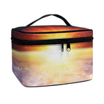 Sunrise Earth Print Travel Makeup Bag