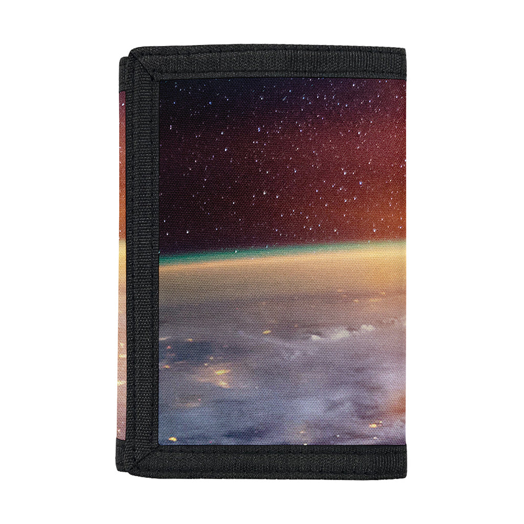 Sunrise Earth Print Trifold Wallet