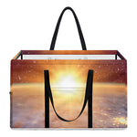 Sunrise Earth Print Utility Tote Bag