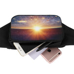 Sunrise Earth Print Waist Bag