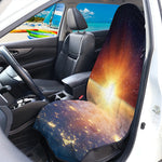Sunrise Earth Print Waterproof Car Seat Cover