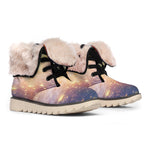 Sunrise Earth Print Winter Boots