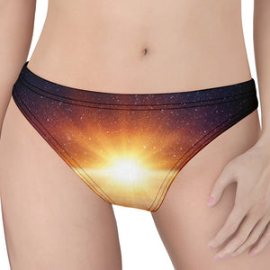 Sunrise Earth Print Women's Thong