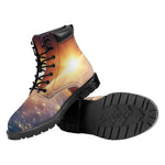 Sunrise Earth Print Work Boots