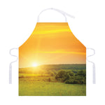 Sunrise Field Print Adjustable Apron