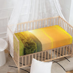 Sunrise Field Print Baby Crib Sheet