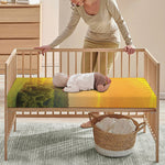 Sunrise Field Print Baby Crib Sheet
