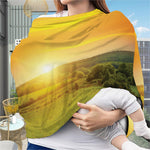 Sunrise Field Print Baby Seat Cover