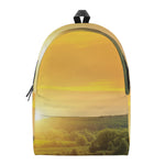 Sunrise Field Print Backpack