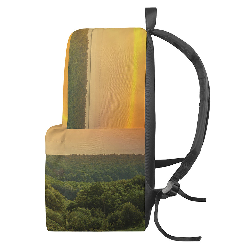 Sunrise Field Print Backpack