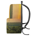 Sunrise Field Print Backpack