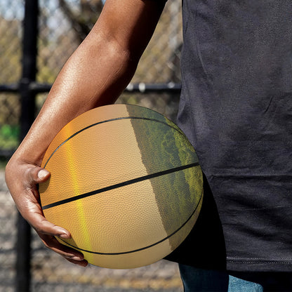 Sunrise Field Print Basketball