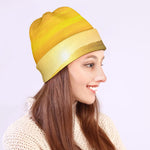 Sunrise Field Print Beanie