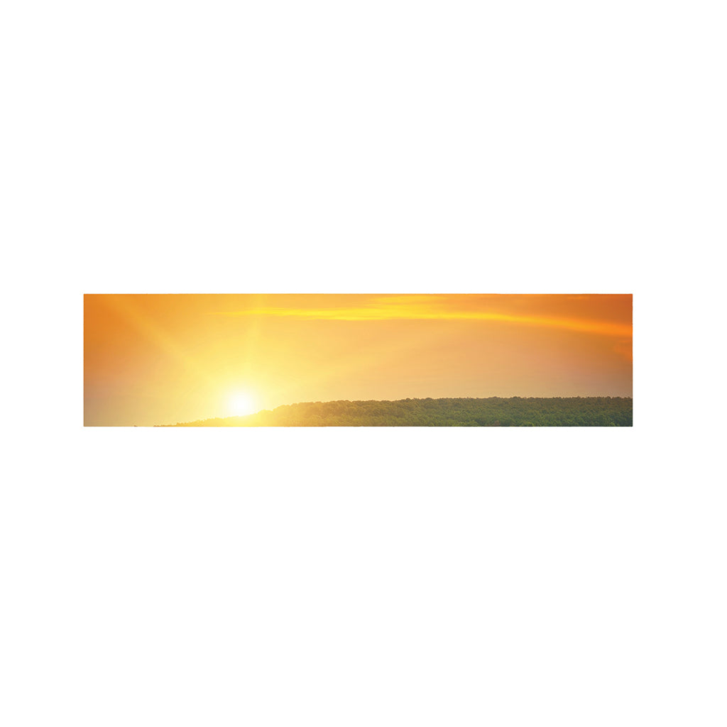 Sunrise Field Print Bed Runner