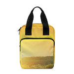 Sunrise Field Print Bible Tote Bag