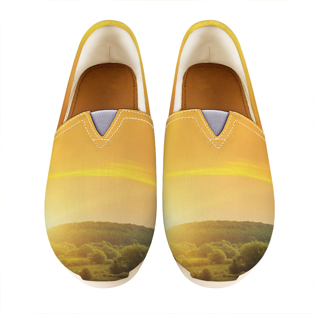Sunrise Field Print Casual Shoes
