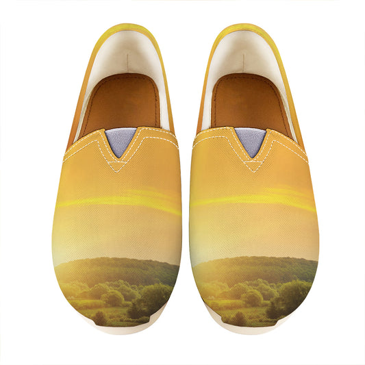 Sunrise Field Print Casual Shoes