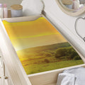 Sunrise Field Print Changing Pad Cover