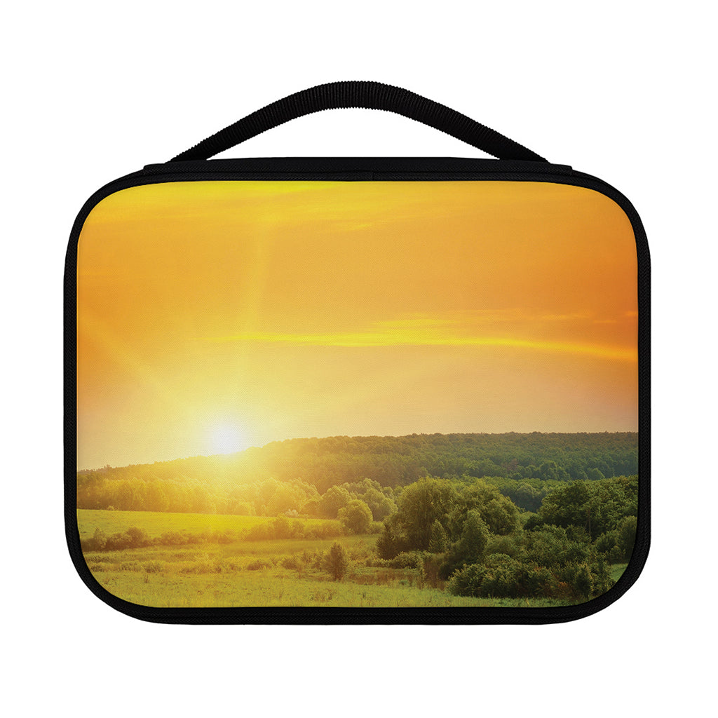 Sunrise Field Print Classic Bible Case
