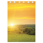 Sunrise Field Print Curtain