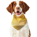 Sunrise Field Print Dog Bandana