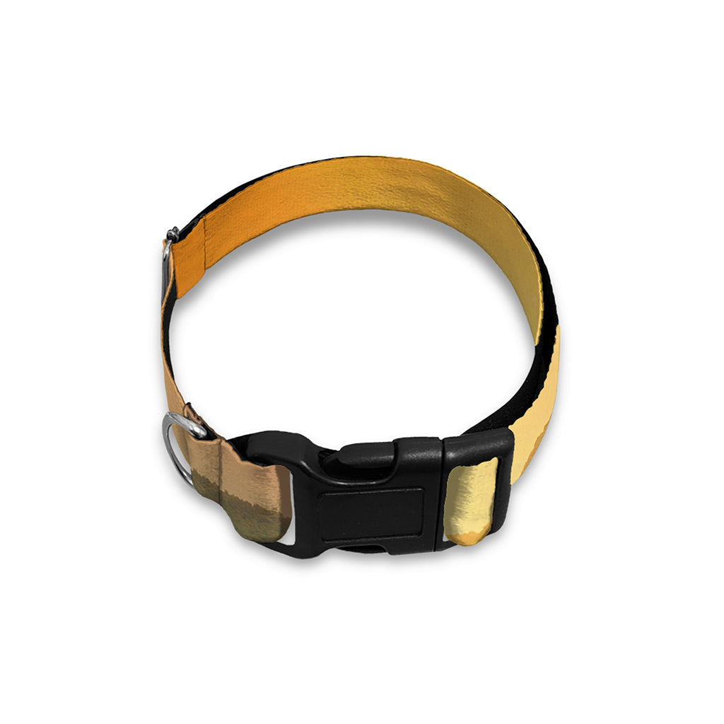 Sunrise Field Print Dog Collar