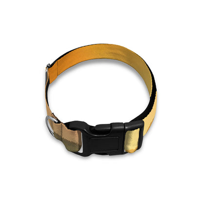 Sunrise Field Print Dog Collar