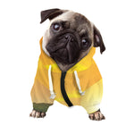 Sunrise Field Print Dog Zip Up Hoodie