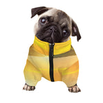 Sunrise Field Print Dog Zip Up Jacket