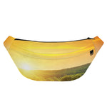 Sunrise Field Print Fanny Pack