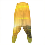 Sunrise Field Print Hammer Pants